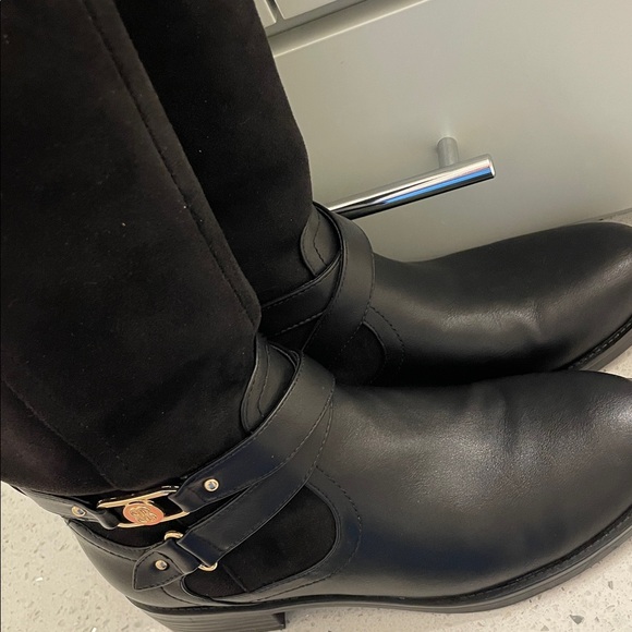 New Bandolino black leather boots in size 8 1/2 medium - Picture 10 of 10